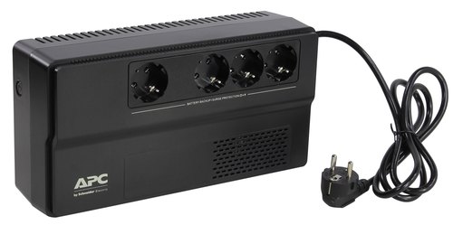 APC Easy-UPS BV650I-GR - Noodstroomvoeding, 4x Schuko stopcontact, 650VA