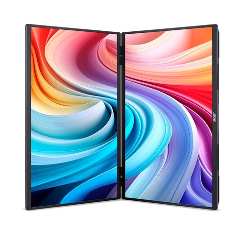Acer PD243YEbmiuux Draagbare monitor Zwart 60,5 cm (23.8") LCD 1920 x 1080 Pixels