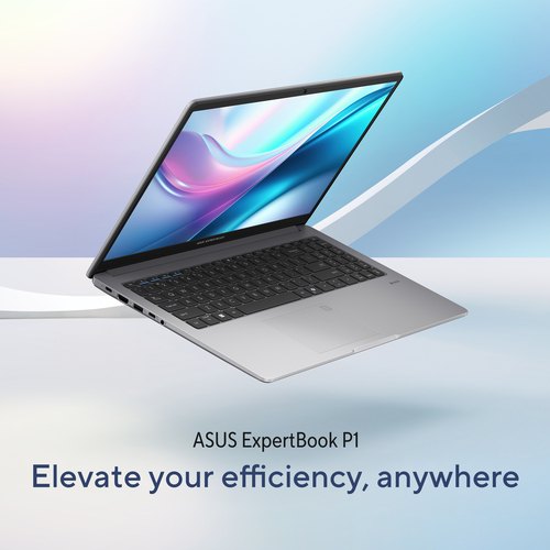 ASUS ExpertBook P1 P1503CVA-S72895X Intel Core 5 210H Laptop 39,6 cm (15.6") Full HD 16 GB DDR5-SDRAM 512 GB SSD Wi-Fi 6 (802.11ax) Windows 11 Pro Grijs AZERTY Belgisch