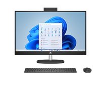 HP AI 27-cr2005nb Intel Core Ultra 5 225U 68,6 cm (27") 1920 x 1080 Pixels Alles-in-één-pc 16 GB DDR5-SDRAM 512 GB SSD Windows 11 Home Wi-Fi 6 (802.11ax) AI PC Zwart