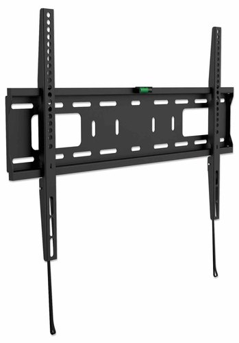 Manhattan Wandbeugel voor TV’s en monitoren (Vast), voor schermen 37"–65", VESA-compatibiliteit: van 200x200 tot 600x400 mm (controleer de afmetingen van de vier montagegaten aan de achterzijde), max 50 kg, zwart