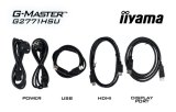 iiyama G-MASTER G2771HSU-B1 computer monitor 68,6 cm (27") 1920 x 1080 Pixels Full HD Zwart
