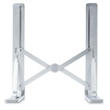 StarTech.com Inklapbare Laptopstandaard, Verstelbare Hoek, Ergonomische Laptophouder, Draagvermogen 10Kg, Ventileren/Kantelen/Verhogen, Aluminium Tablet/Laptop Steun/Riser/Staander