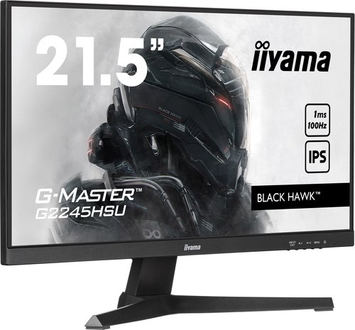 iiyama G-MASTER G2245HSU-B2 computer monitor 54,6 cm (21.5") 1920 x 1080 Pixels Full HD LED Zwart