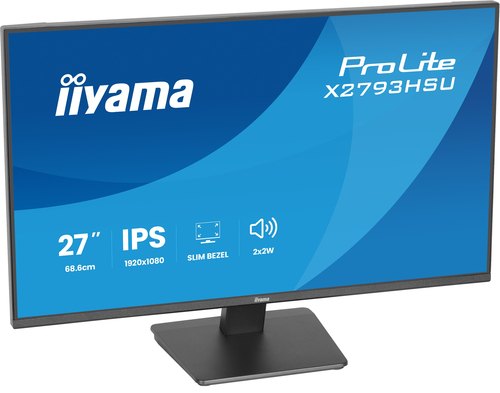 iiyama ProLite X2793HSU-B1 computer monitor 68,6 cm (27") 1920 x 1080 Pixels Full HD LED Zwart