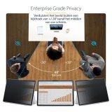 StarTech.com 4-Way 13-inch Surface Pro 8/9/X/11 Laptop Privacy Filter, Portrait/Landscape Modes, Touch-Enabled, Anti-Glans Security Filter, +/- 30 Graden Kijkhoek, 51% Blauw Licht Vermindering