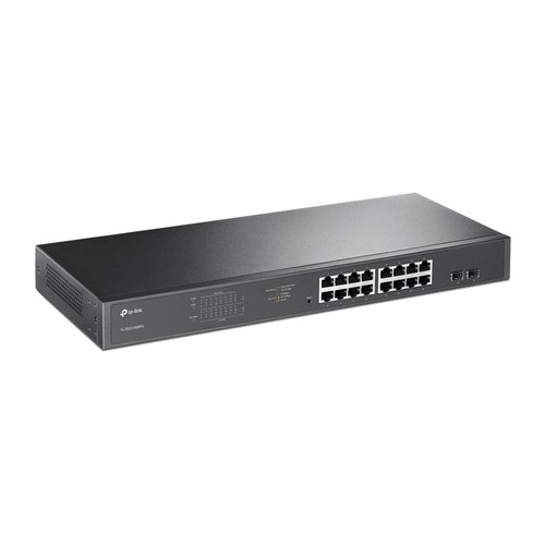TP-Link TL-SG1218MPE Managed L2 Gigabit Ethernet (10/100/1000) Power over Ethernet (PoE) 1U Zwart