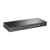 TP-Link TL-SG1218MPE Managed L2 Gigabit Ethernet (10/100/1000) Power over Ethernet (PoE) 1U Zwart