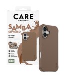 PanzerGlass CARE™ by ® Samba Case Espresso w. MagSafe iPhone 17 mobiele telefoon behuizingen Hoes Bruin