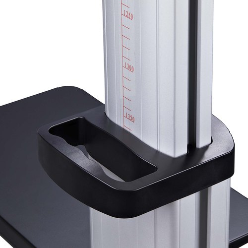StarTech.com Verrijdbare TV Standaard op Wielen voor 60-100inch Flat Screens tot 100kg, In Hoogte Verstelbaar via Krukas, Mobiele Televisie Standaard/Trolley