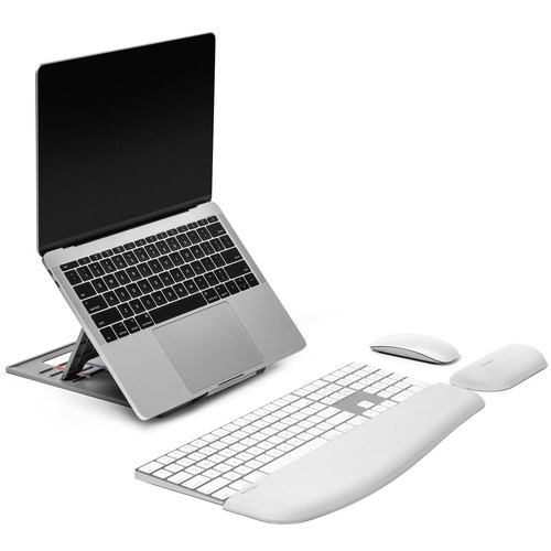 Kensington SmartFit Easy Riser Go verstelbare ergonomische laptopverhoger met koelfunctie tot 14” laptops
