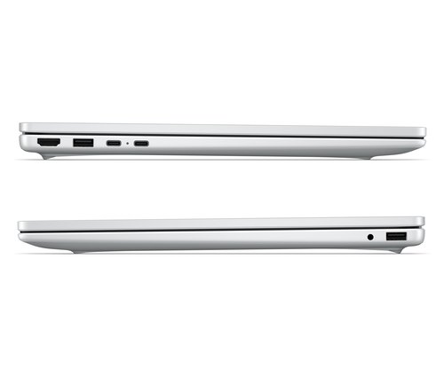 HP 17-dp0713ndx OmniBook 3 Clamshell R7-217 12GB/512GB 17.3IN W11 PLS Glacier Silver Laptop 43,9 cm (17.3") Full HD DDR5-SDRAM SSD Wi-Fi 6 (802.11ax) Windows 11 Home Grijs, Zilver QWERTY