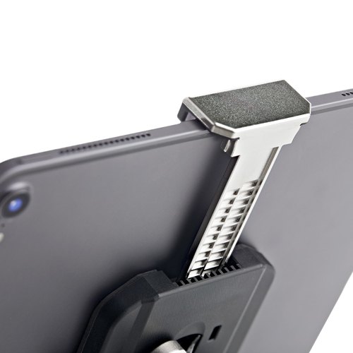 StarTech.com Beveiligde Tabletstandaard met K-Slot Kabelslot - Vergendelbare Tablethouder voor 7.9"-13" Tablets - Universele Verstelbare Tabletsteun voor Bureau - Anti-diefstal Tabel Stand
