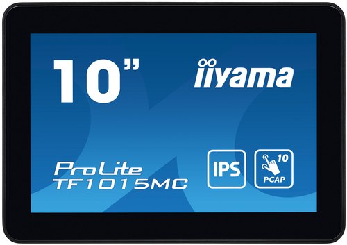 iiyama TF1015MC-B3 computer monitor 25,6 cm (10.1") 1280 x 800 Pixels HD LED Touchscreen Zwart