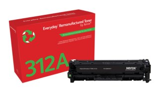 Everyday ™ Zwart Remanufactured Toner van Xerox compatible met HP 312A (CF380A), Standaard capaciteit