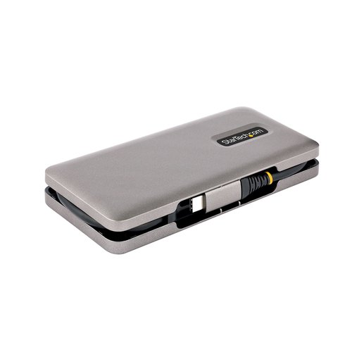StarTech.com 4-Port USB-C Hub, 4x USB-C Ports, USB 3.1 10Gbps, Compacte USB C Hub met 100W Power Delivery Pass-Through, USB Type C Hub met 32cm Wrap-Around Kabel