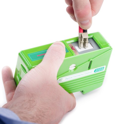 StarTech.com Glasvezel Connector Cleaner, Glasvezel Reinigingscassette, LC Fiber Cleaning Cassette, Voor LC/SC/ST/FC Glasvezel Kabels