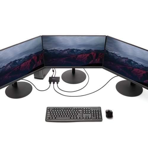StarTech.com DisplayPort naar HDMI multi-monitor splitter - 3 poorts MST Hub