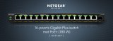 NETGEAR GS316EP Managed Gigabit Ethernet (10/100/1000) Power over Ethernet (PoE) Zwart