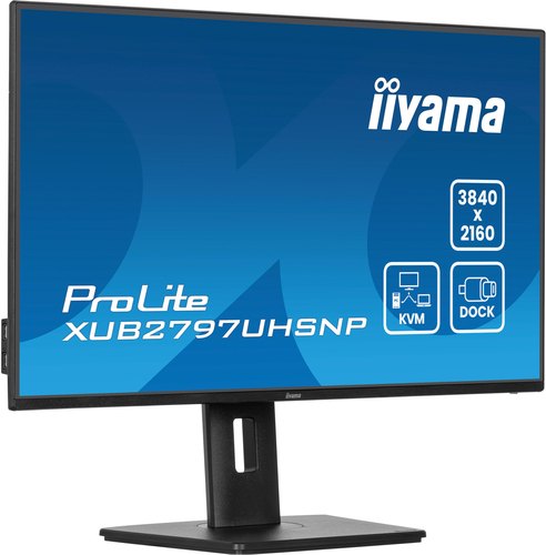 iiyama ProLite XUB2797UHSNP-B1 computer monitor 68,6 cm (27") 3840 x 2160 Pixels 4K Ultra HD LED Zwart