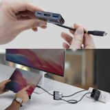 StarTech.com USB-C naar HDMI Multiport Adapter met 140W PD Charging, 4K 60Hz HDMI, USB 5Gbps Hub, Mini Dock voor MacBook / Dell / ThinkPad / HP / iPad / Tablets