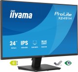 iiyama ProLite X2491H-B1 computer monitor 60,5 cm (23.8") 1920 x 1080 Pixels Full HD LCD Zwart