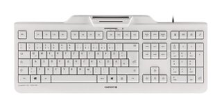 CHERRY KC 1000 SC toetsenbord USB Zwitsers Grijs