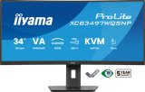 iiyama ProLite XCB3497WQSNP-B1 computer monitor 86,4 cm (34") 3440 x 1440 Pixels UltraWide Quad HD LED Zwart