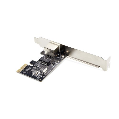 StarTech.com 1-Port Gigabit PCIe Ethernet Adapter Kaart, 1Gbps PCIe Netwerkkaart, 10/100/1000Mbps PCI Express NIC, Realtek RTL8111H, Windows en Linux, TAA