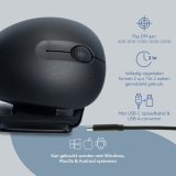 R-Go Tools Ergonomische muis R-Go Twister, met pauzesoftware, ambidexter voor links en rechts, inklapbaar, Bluetooth en bedraad