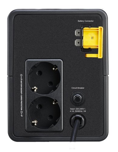 APC Back-UPS BVX900LI-GR Noodstroomvoeding - 900VA, 2x stopcontact
