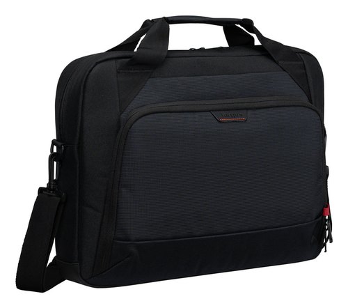Targus EcoSmart 40,6 cm (16") Aktetas Zwart, Rood