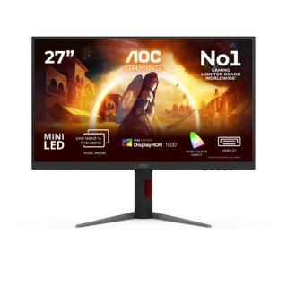 AOC G4 U27G4XM computer monitor 68,6 cm (27") 3840 x 2160 Pixels 4K Ultra HD LED Zwart, Rood