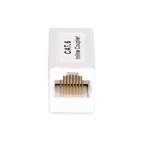 StarTech.com 5-Pack RJ45 Koppelstuk, Inline Cat6 Coupler, Female naar Female (F/F) T568B Connector, UTP Verlengblokje, Unshielded Ethernet Kabel Verlengstuk