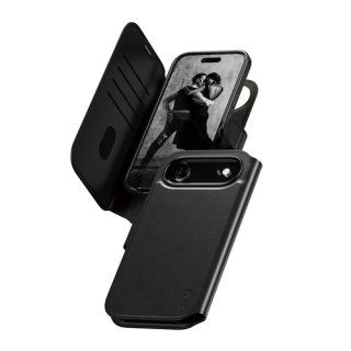 PanzerGlass CARE™ by ® Tango 2-in-1 Wallet Case w. MagSafe iPhone Air mobiele telefoon behuizingen Hoes Zwart