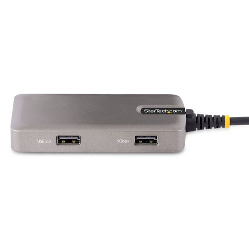 StarTech.com USB-C Multiport Adapter, 4K 60Hz HDMI w/HDR, 3-Port USB Hub, 100W Power Delivery Pass-Through, USB Type C Mini Docking Station, Windows/macOS/ChromeOS/iPadOS/Android