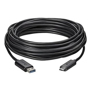 HP Poly Active Optical USB 3.1 Cable (10M) USB-kabel USB 3.2 Gen 1 (3.1 Gen 1) USB A USB C Zwart