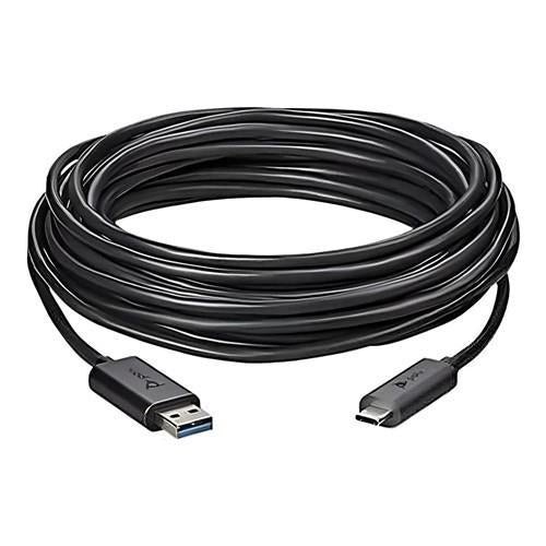 HP Poly Active Optical USB 3.1 Cable (10M) USB-kabel USB 3.2 Gen 1 (3.1 Gen 1) USB A USB C Zwart
