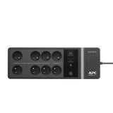 APC Back-UPS BE650G2-FR - Noodstroomvoeding 8x penaarde(België), 650VA, 1 USB oplader, 1 USB datapoort