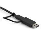 StarTech.com Universele Laptop Docking Station, Hybrid USB-C & USB-A Dock, Dual 4K DP & HDMI, 100W PD, Mac / Windows / Chrome OS, 4x USB 5Gbps Hub, GbE