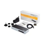 StarTech.com USB 3.0 Docking Station - Dual Monitor Laptop Docking Station met HDMI & DVI/VGA Video - 6-port USB 3.1 Gen 1 5Gbps Hub, GbE, Audio - Universeel USB Type-A Dock - Windows & Mac