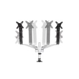 StarTech.com Dual monitor arm volledig beweegbaar en one touch verstelbare hoogte stapelbaar
