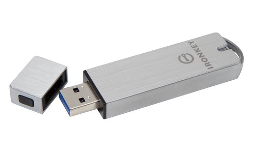 Kingston Technology IronKey 64GB Basic S1000 versleutelde USB 3.0 FIPS 140-2 niveau 3