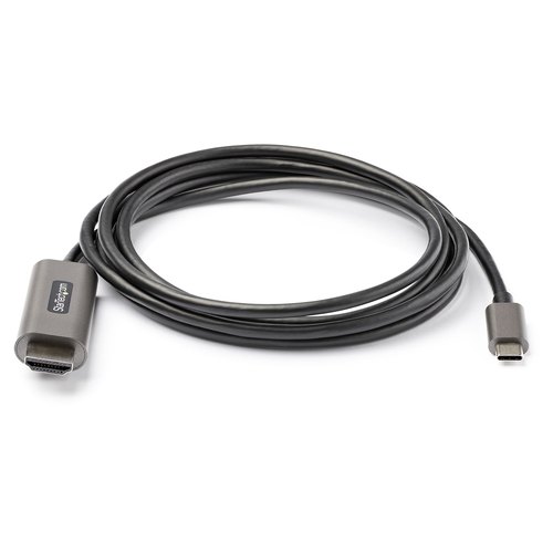 StarTech.com 2m USB-C naar HDMI Kabel 4K 60Hz met HDR10 Ultra HD USB Type-C naar 4K HDMI 2.0b Video Adapter Kabel USB-C naar HDMI HDR Monitor/Scherm Converter DP 1.4 Alt Mode HBR3