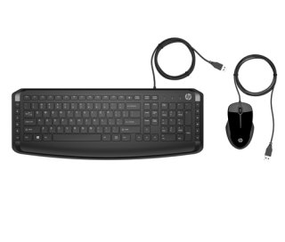HP Pavilion 9DF28AA#AC0 toetsenbord Inclusief muis Universeel USB Zwart