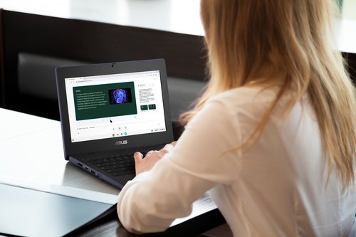 ASUS Chromebook CZ11 Flip CZ1104FM4A-NS0199 MediaTek Kompanio Kompanio 540 29,5 cm (11.6") Touchscreen HD 4 GB LPDDR4x-SDRAM 64 GB eMMC Wi-Fi 7 (802.11be) ChromeOS Grijs AZERTY Belgisch