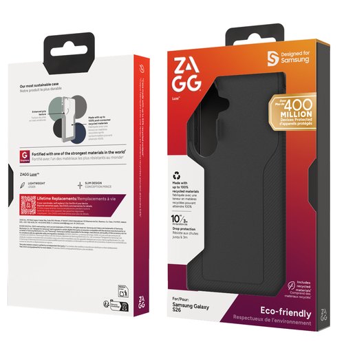 ZAGG Luxe mobiele telefoon behuizingen 16 cm (6.3") Hoes Zwart