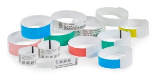 Zebra Z-Band UltraSoft Wristband Wit