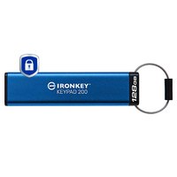 Kingston Technology IronKey 128GB Keypad 200, FIPS 140-3 Lvl 3 AES-256 versleuteld