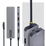 StarTech.com USB-C naar HDMI Multiport Adapter met 140W PD Charging, 4K 60Hz, USB 10Gbps Hub, 1x USB 2.0 Port, Type-C Mini Dock voor MacBook / Dell / ThinkPad / HP